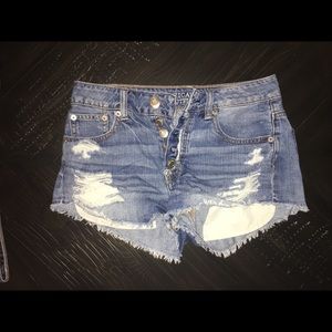 Cut Off Jean Shorts